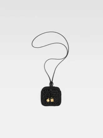 Portefeuille Spiaggia Étui pour AirPods en raphia