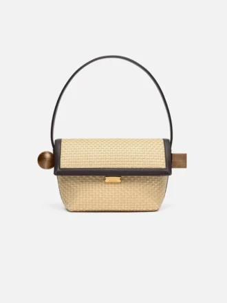 Sac à bandoulière Rond Carré avec rabat