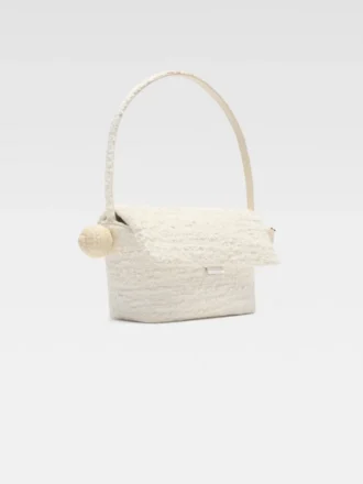 Sac à bandoulière Rond Carré avec rabat