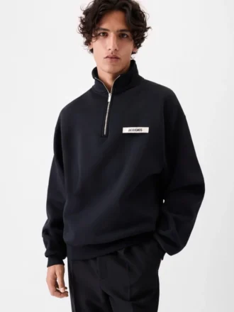 Sweat à col roulé zippé The Gros Grain Sweat zippé Sweat à col roulé zippé The Gros Grain Sweat zippé