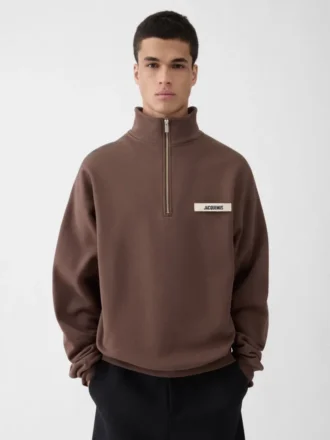 Sweat à col roulé zippé The Gros Grain Sweat zippé Sweat à col roulé zippé The Gros Grain Sweat zippé