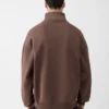 Sweat à col roulé zippé The Gros Grain Sweat zippé Sweat à col roulé zippé The Gros Grain Sweat zippé