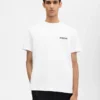 T-shirt avec adresse de Dubaï T-shirt à manches courtes avec adresse et logo imprimés