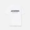 T-shirt avec adresse de Dubaï T-shirt à manches courtes avec adresse et logo imprimés
