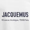 T-shirt avec adresse Montaigne T-shirt à manches courtes avec logo et adresse – vendu exclusivement en ligne et dans notre boutique parisienne