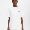 T-shirt avec adresse Montaigne T-shirt à manches courtes avec logo et adresse – vendu exclusivement en ligne et dans notre boutique parisienne