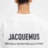T-shirt avec l&rsquo;adresse de Los Angeles T-shirt à manches courtes avec adresse et logo imprimés – vendu exclusivement en ligne et dans notre boutique de Los Angeles