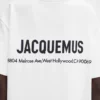 T-shirt avec l&rsquo;adresse de Los Angeles T-shirt à manches courtes avec adresse et logo imprimés – vendu exclusivement en ligne et dans notre boutique de Los Angeles