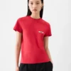T-shirt à manches courtes Gros Grain T-shirt logo Grosgrain