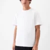 T-shirt à manches courtes J T-shirt monogramme brodé T-shirt à manches courtes J T-shirt monogramme brodé