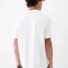 T-shirt à manches courtes J T-shirt monogramme brodé T-shirt à manches courtes J T-shirt monogramme brodé