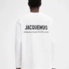 T-shirt à manches longues avec adresse imprimée et logo – vendu exclusivement en ligne et dans notre boutique de Londres