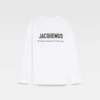 T-shirt à manches longues avec adresse imprimée et logo – vendu exclusivement en ligne et dans notre boutique de Londres