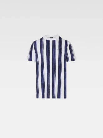 T-shirt Rayures T-shirt à rayures contrastées T-shirt Rayures T-shirt à rayures contrastées